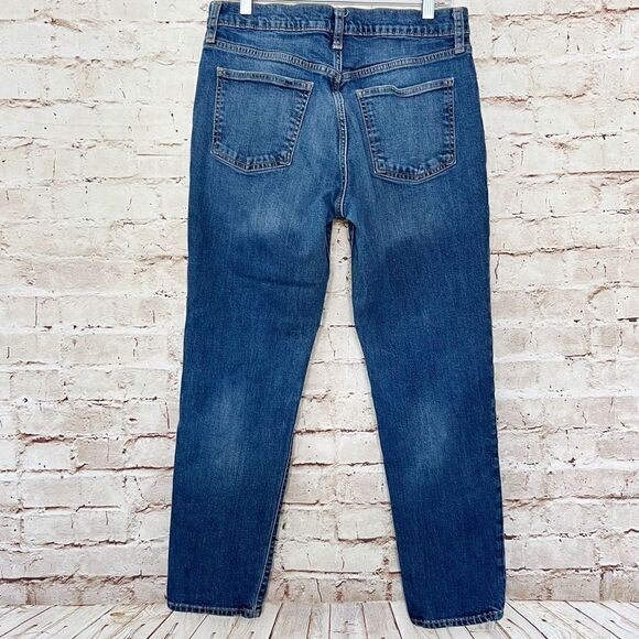 Gap denim girlfriend distressed jeans - Picture 7 of 7